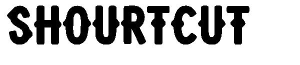 Shourtcut字体