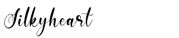 Silkyheart字体