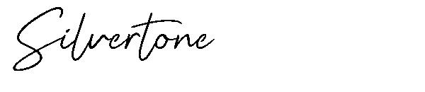 Silvertone字体