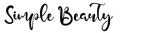 Simple Beauty字体