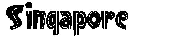 Singapore字体