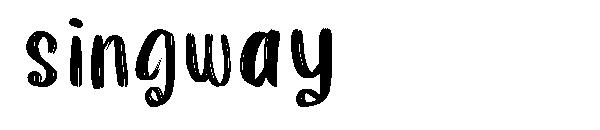 singway字体