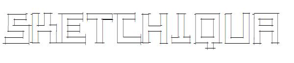 Sketchiqua字体