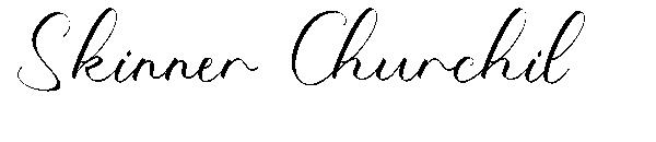 Skinner Churchil字体