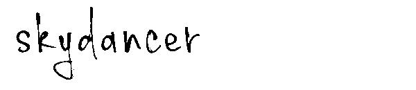 skydancer字体