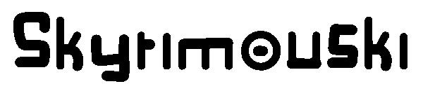 Skyrimouski字体
