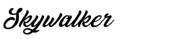 Skywalker字体