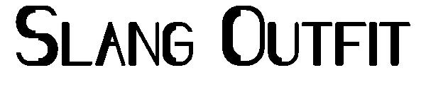 Slang Outfit字体