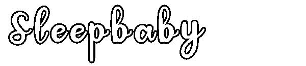 Sleepbaby字体
