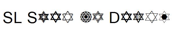 SL Star of David字体