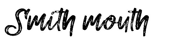 Smith mouth字体