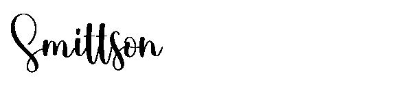Smittson字体