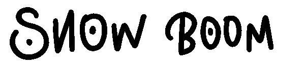 Snow Boom字体