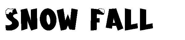 Snow Fall字体