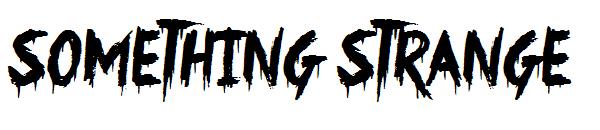 Something Strange字体