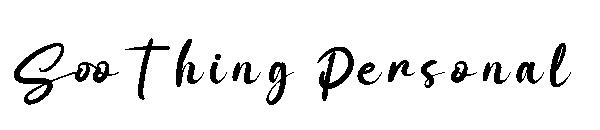 Soothing Personal字体