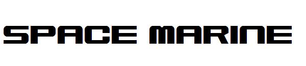 Space Marine字体