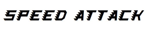 Speed Attack字体