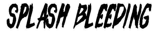 Splash Bleeding字体