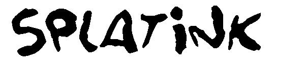 Splatink字体