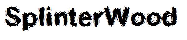 SplinterWood字体