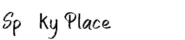 Spooky Place字体