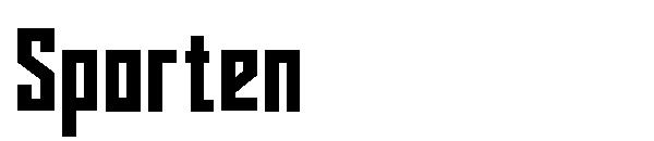 Sporten字体