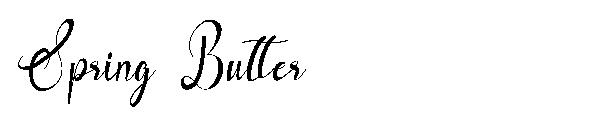 Spring Butter字体