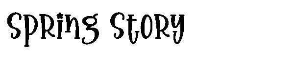 Spring Story字体