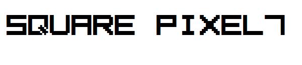 Square Pixel7字体