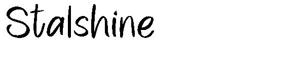 Stalshine字体