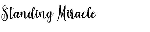 Standing Miracle字体