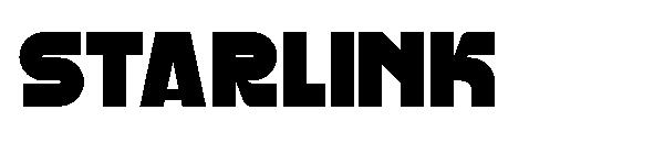 STARLINK字体