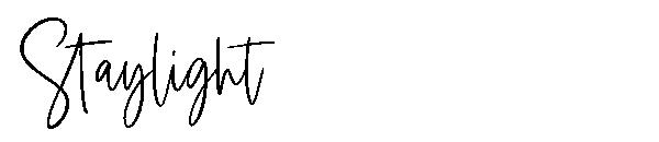 Staylight字体