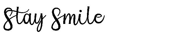 Stay Smile字体