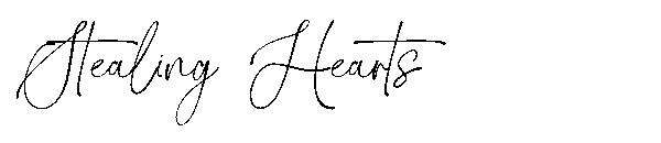 Stealing Hearts字体