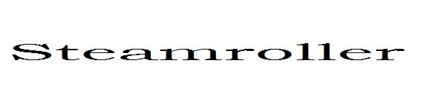 Steamroller字体