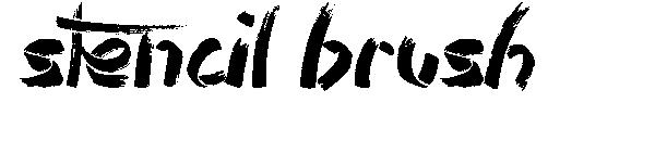 Stencil Brush字体