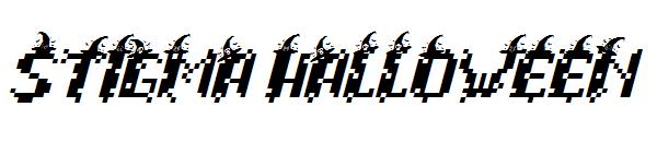 STIGMA HALLOWEEN字体