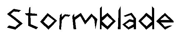 Stormblade字体