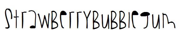 StrawberryBubblegum字体