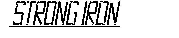 Strong Iron字体