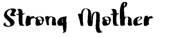 Strong Mother字体