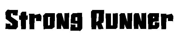 Strong Runner字体
