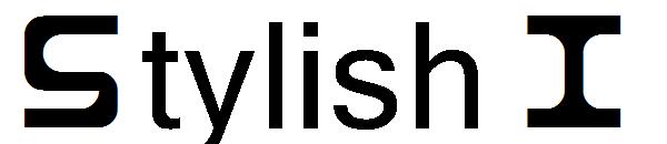 Stylish I字体