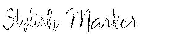 Stylish Marker字体