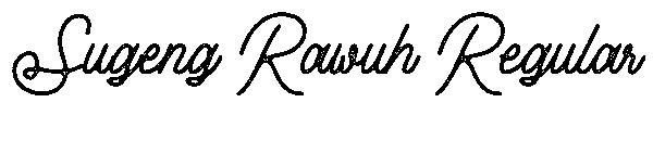 Sugeng Rawuh Regular字体