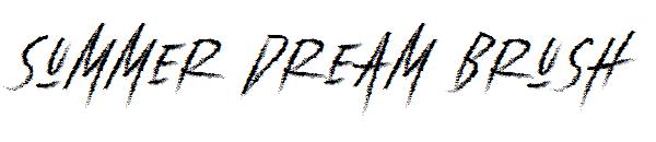 Summer Dream Brush字体