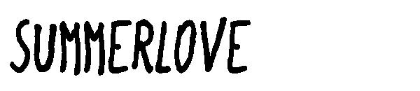 SummerLove字体