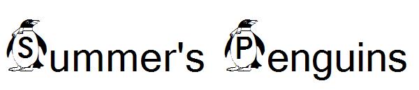 Summer's Penguins字体